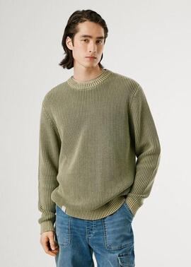JERSEY DE PUNTO PARKER REGULAR FIT 679 MILITARY GREEN