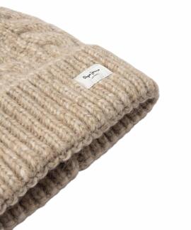 GORRO DE PUNTO TRENZADO FIONA HAT 805 OYSTER WHITE