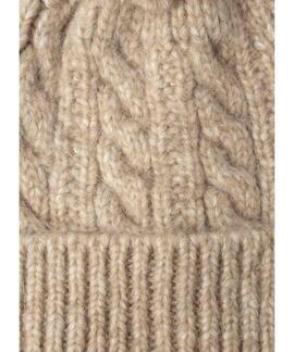 GORRO DE PUNTO TRENZADO FIONA HAT 805 OYSTER WHITE