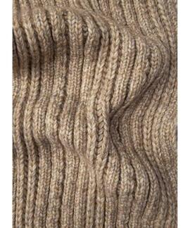BUFANDA DE PUNTO TRENZADO FRANCIS SCARF 836 STONE BEIGE