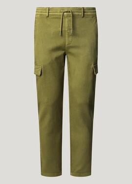 PANTALÓN BOLSO CARGO GYMDIGO SLIM FIT 679 MILITARY GREEN