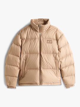 CHAQUETA ACOLCHADA ALASKA EN TEJIDO RIPSTOP BEIGE