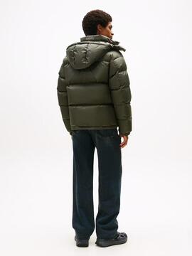 CHAQUETA ACOLCHADA ALASKA EN TEJIDO RIPSTOP VERDE