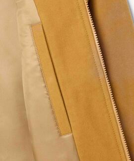 CHAQUETA DE MOLESKIN ACOLCHADA BEIGE