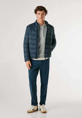 PLUMÍFERO ACOLCHADO CUELLO ALTO 594 DULWICH BLUE