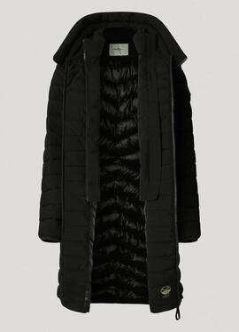 PLUMÍFERO ACOLCHADO IMPERMEABLE SAIN LONG 999 BLACK