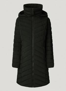 PLUMÍFERO ACOLCHADO IMPERMEABLE SAIN LONG 999 BLACK