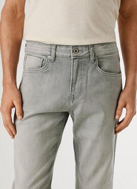 PANTALÓN VAQUERO CASH REGULAR STRAIGHT 8AA POWERFLEX GRIS