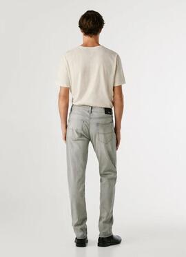 PANTALÓN VAQUERO CASH REGULAR STRAIGHT 8AA POWERFLEX GRIS