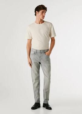 PANTALÓN VAQUERO CASH REGULAR STRAIGHT 8AA POWERFLEX GRIS