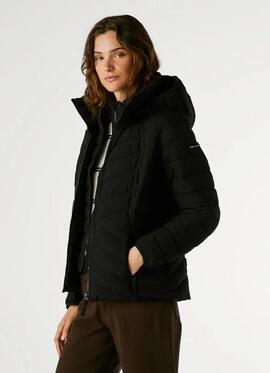 PLUMÍFERO ACOLCHADO IMPERMEABLE SAIN SHORT 999 BLACK