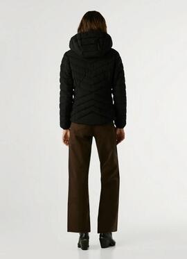 PLUMÍFERO ACOLCHADO IMPERMEABLE SAIN SHORT 999 BLACK