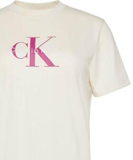 CAMISETA CK HERO REGULAR FIT CON MONOGRAMA CALICO