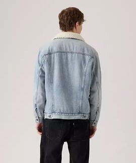 CAZADORA VAQUERA SHERPA TRUCKER RELAXED FIT KENTUCKY BLUE LI