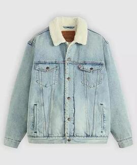 CAZADORA VAQUERA SHERPA TRUCKER RELAXED FIT KENTUCKY BLUE LI