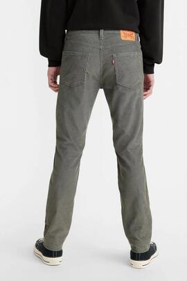 PANTALÓN DE PANA 511™ SLIM FIT GRIS 14W CORD