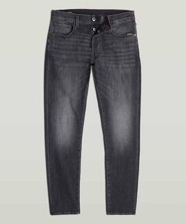 PANTALÓN VAQUERO G-STAR 3301 SLIM FADED BLACK MAGNET