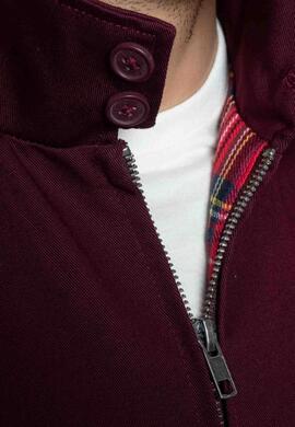 CHAQUETA MERC HARRINGTON WINE