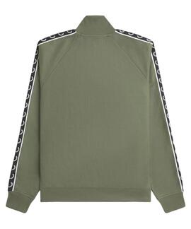 CHAQUETA DEPORTIVA TAPED TRACK JACKET VERDE KAKI