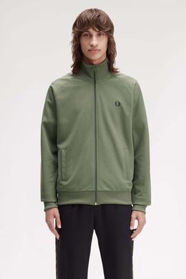 CHAQUETA DEPORTIVA TAPED TRACK JACKET VERDE KAKI