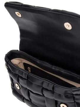 BANDOLERA MARION TRENZADO NEGRO
