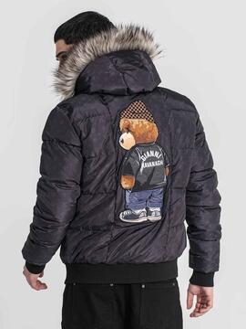 PLUMÍFERO NEGRO LOGOMANÍA BEAR