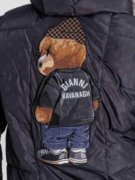 PLUMÍFERO NEGRO LOGOMANÍA BEAR