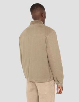 CHAQUETA DE TRABAJO CARTHER EN ALGODÓN LAVADO BEIGE