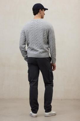 PANTALÓN MARNE 303 ASPHALT GRIS OSCURO