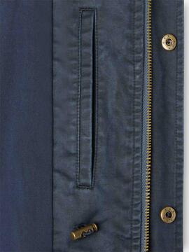 CHAQUETA BOLSILLOS AZUL MARINO