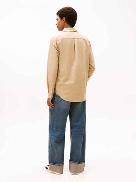 CAMISA DE OXFORD REGULAR FIT DARK DUNE CAMEL