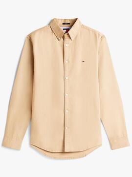 CAMISA DE OXFORD REGULAR FIT DARK DUNE CAMEL