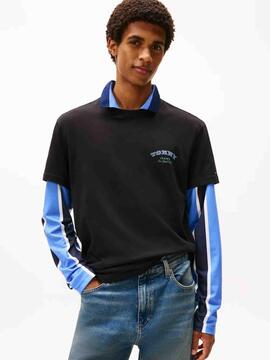 CAMISETA REGULAR FIT DOLLAR STACK BLACK NEGRO