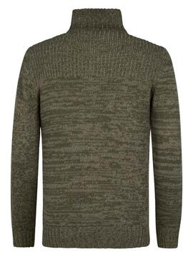 JERSEY PUNTO CANALÉ TRENZADO HAMILTON MOSSY STONE VERDE JASP