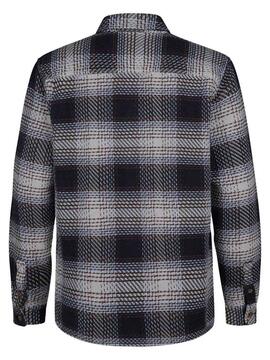 SOBECAMISA DE CUADROS SHEBOYGAN LIGHT GREY MELEE TARTÁN MULT