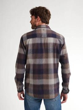 CAMISA DE CUADROS CASPER MUD TARTÁN MULTICOLOR