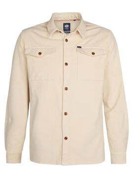 SOBRECAMISA DE PANA MENOMONIE RAW SAND BEIGE