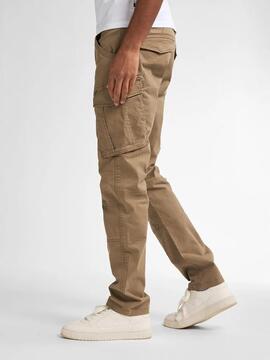 PANTALÓN BOLSO CARGO SHELLFRONT OAK CAMEL