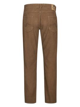 PANTALÓN DE PANA RUSSEL TAPERED FIT CHESTNUT CAMEL