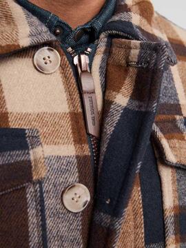 CHAQUETA TWILL MINNESOTA CHESTNUT MULTICOLOR