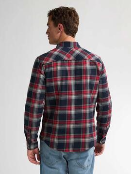 CAMISA DE CUADROS FOX RIVER BULLSEYE RED MULTICOLOR