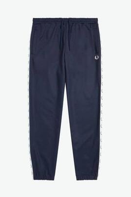 PANTALÓN DE CHANDAL CON CINTA TAPED TRACK PANT AZUL MARINO