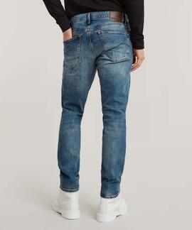 PANTALÓN VAQUERO G-STAR 3301 REGULAR TAPERED VINTAGE AZURE