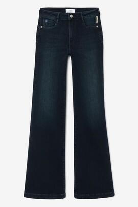 PANTALÓN VAQUERO PULP HIGH RISE FLARE MATTI DENIM BLUE BLACK