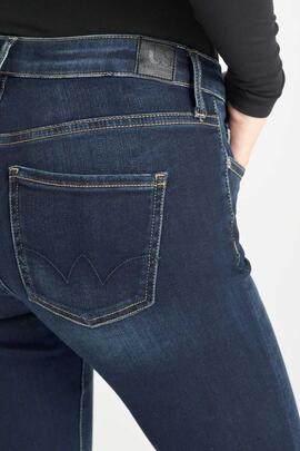 PANTALÓN VAQUERO POWER HIGH RISE BOOTCUT BLUE W2201 CANDIANI