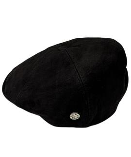GORRA BEIRETS OXFORD BEVERLY PIEL COLOR NEGRO