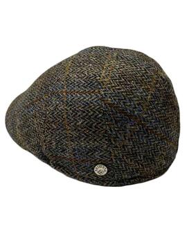 GORRA BEIRTS RAUL HARRIS TWEED L005P ESPIGA MULTICOLOR