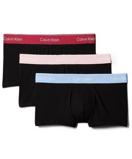 PACK DE 3 CALZONCILLOS BOXER TRUNK DE TIRO BAJO ICON COTTON