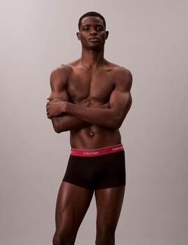 PACK DE 3 CALZONCILLOS BOXER TRUNK DE TIRO BAJO ICON COTTON