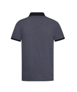JACQUARD STRUCTURE SLIM FIT NAVY BLAZER